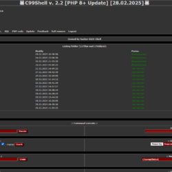 C99 Shell v2.2 – Advanced PHP Web Shell for Server Management