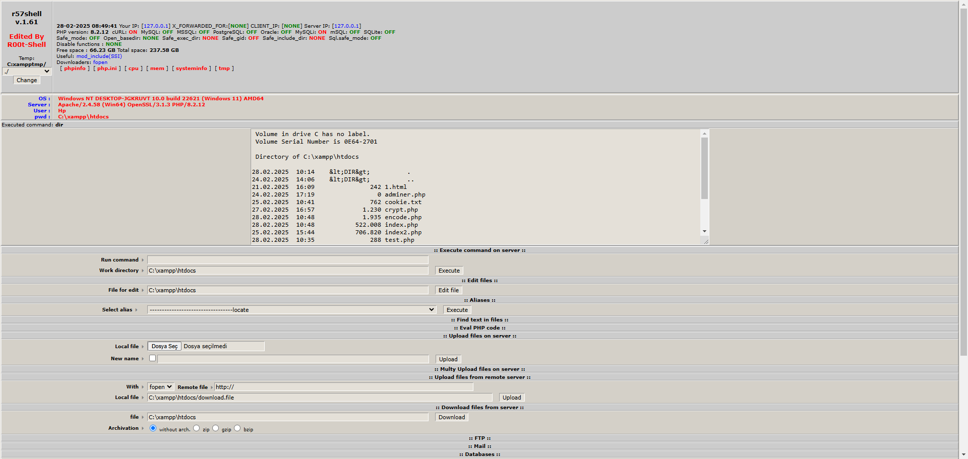 R57 Shell Download – Usage and Effects on Servers