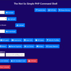 The Not-So-Simple PHP Command Shell: A Comprehensive Guide