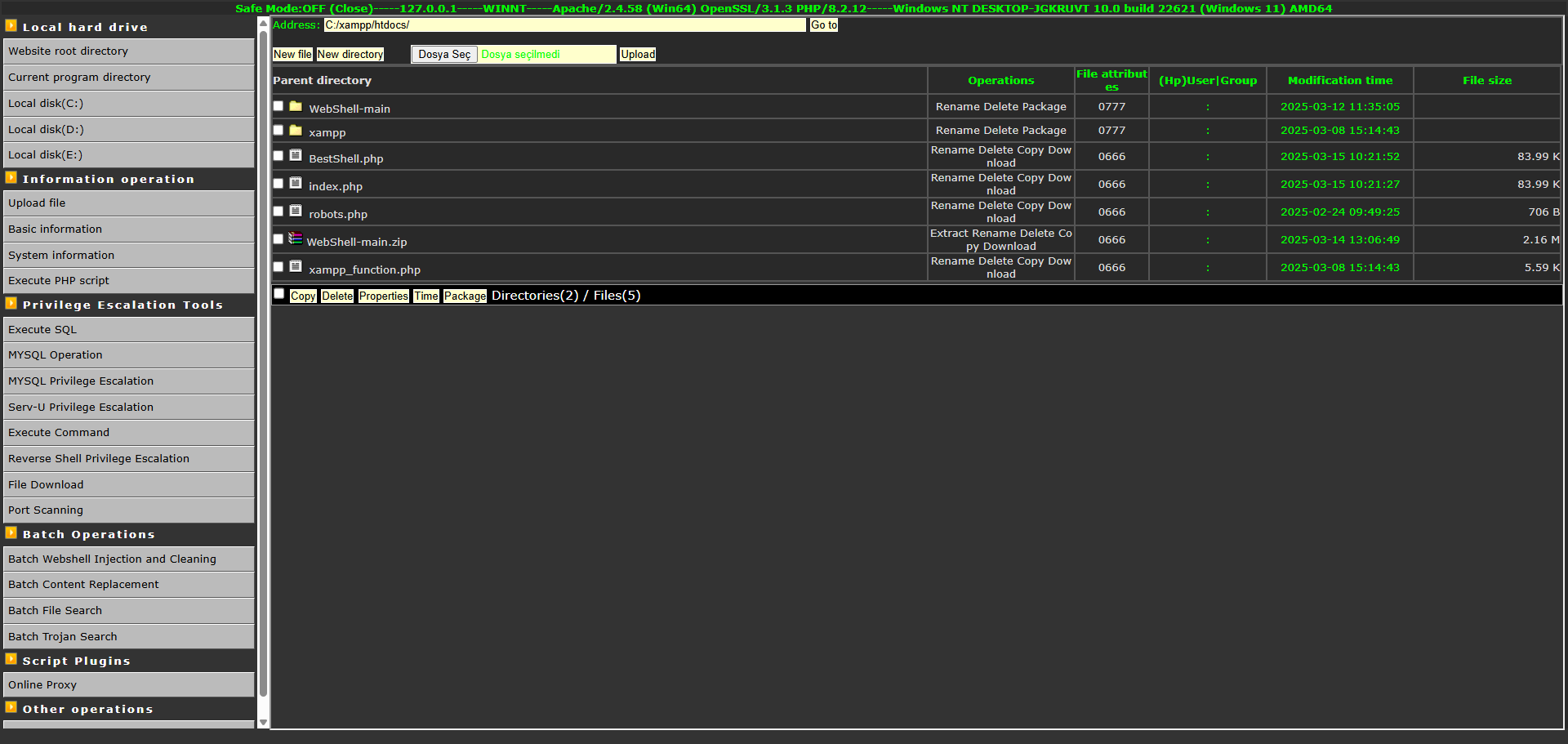 BestShell Backdoor