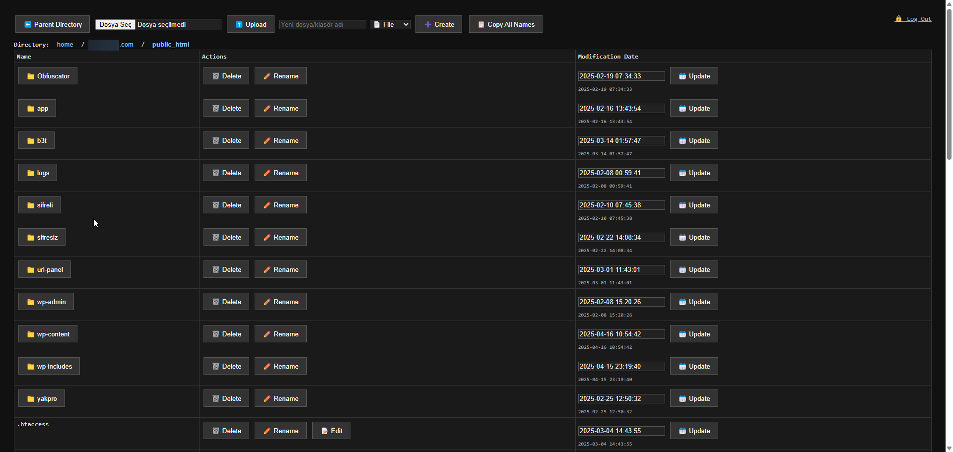Bypass File Manager